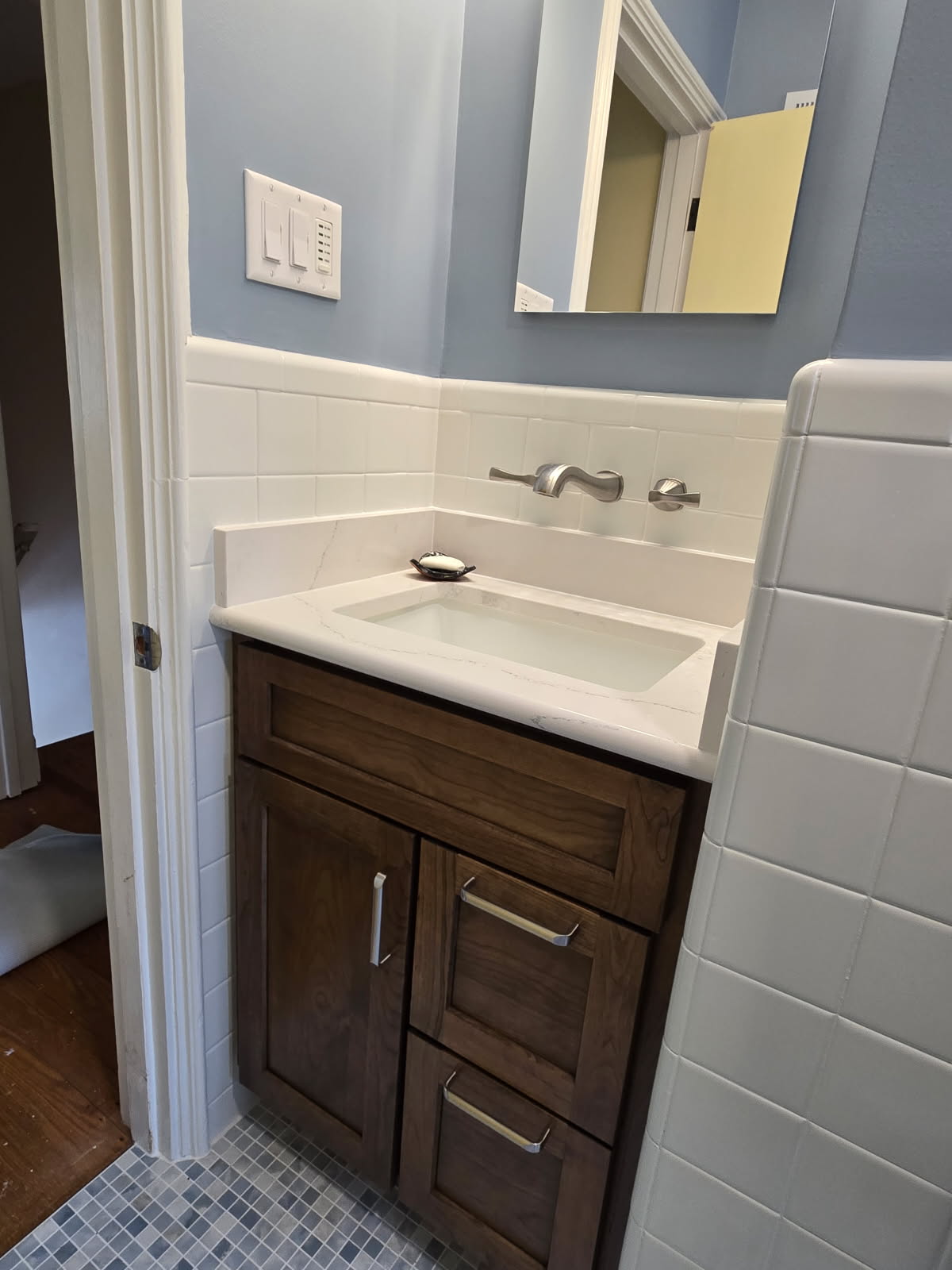 Green Bathroom before renovation